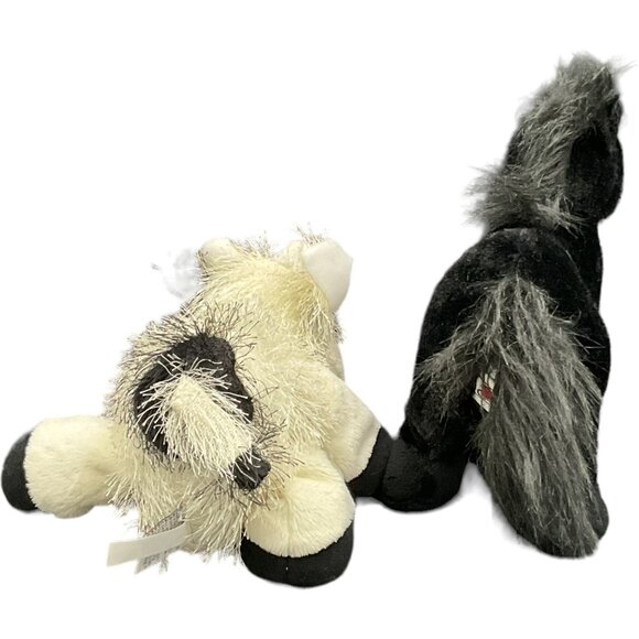 Ganz Webkinz Black & White Horse & Cow Plush Set - Picture 3 of 9